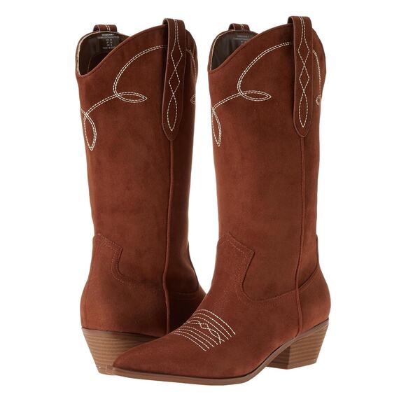 The Drop Women's Ace Midshaft Western Boot - Picture 1 of 5